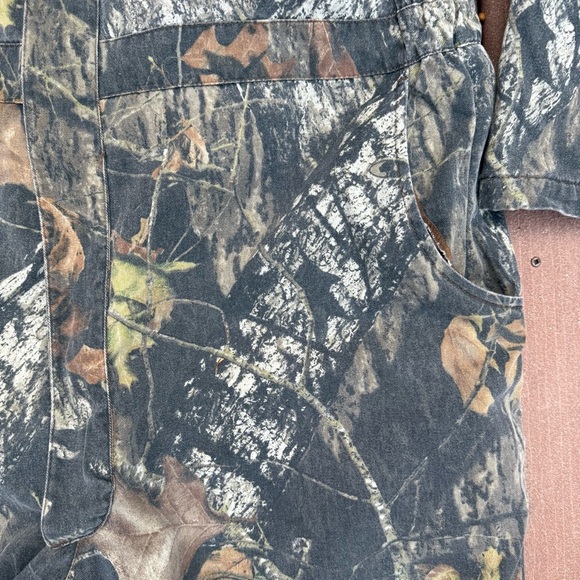 Vintage Mossy Oak Camouflage Coveralls 1pc Hunting Suit Camo Full Foliage XL - Picture 15 of 15